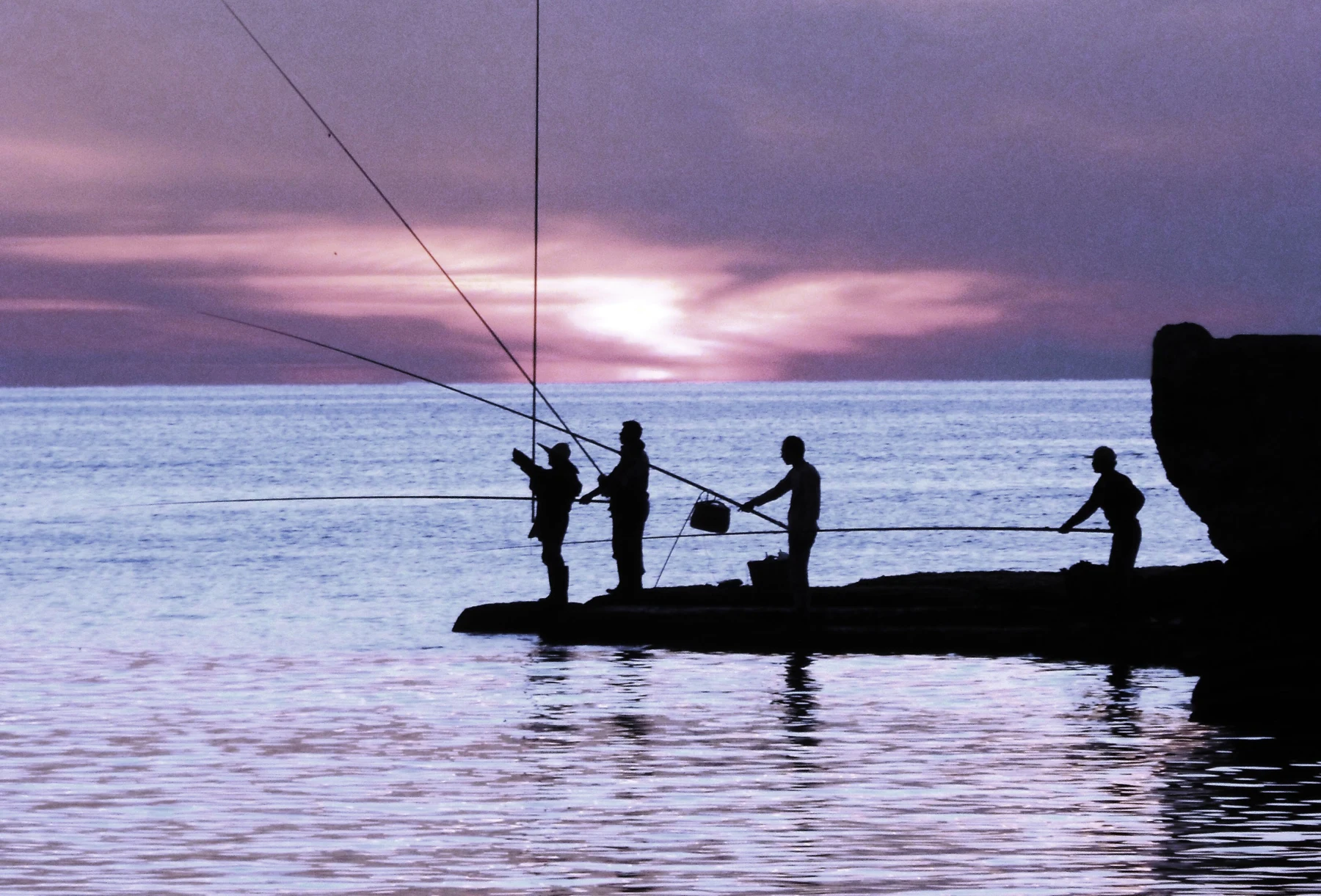 Pêcheurs du Liban — Photographie