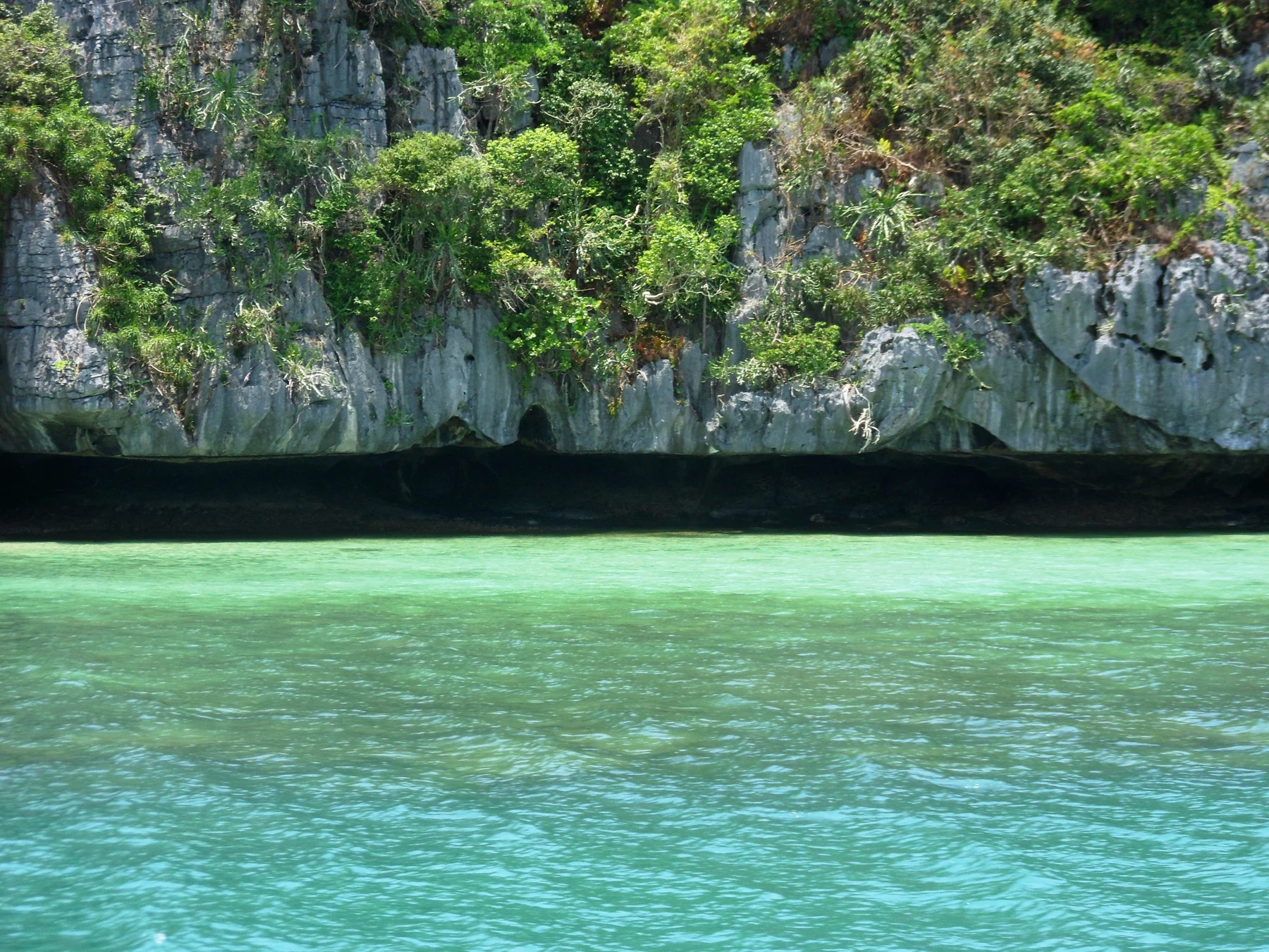 Les eaux turquoises de Thailande — Photographie