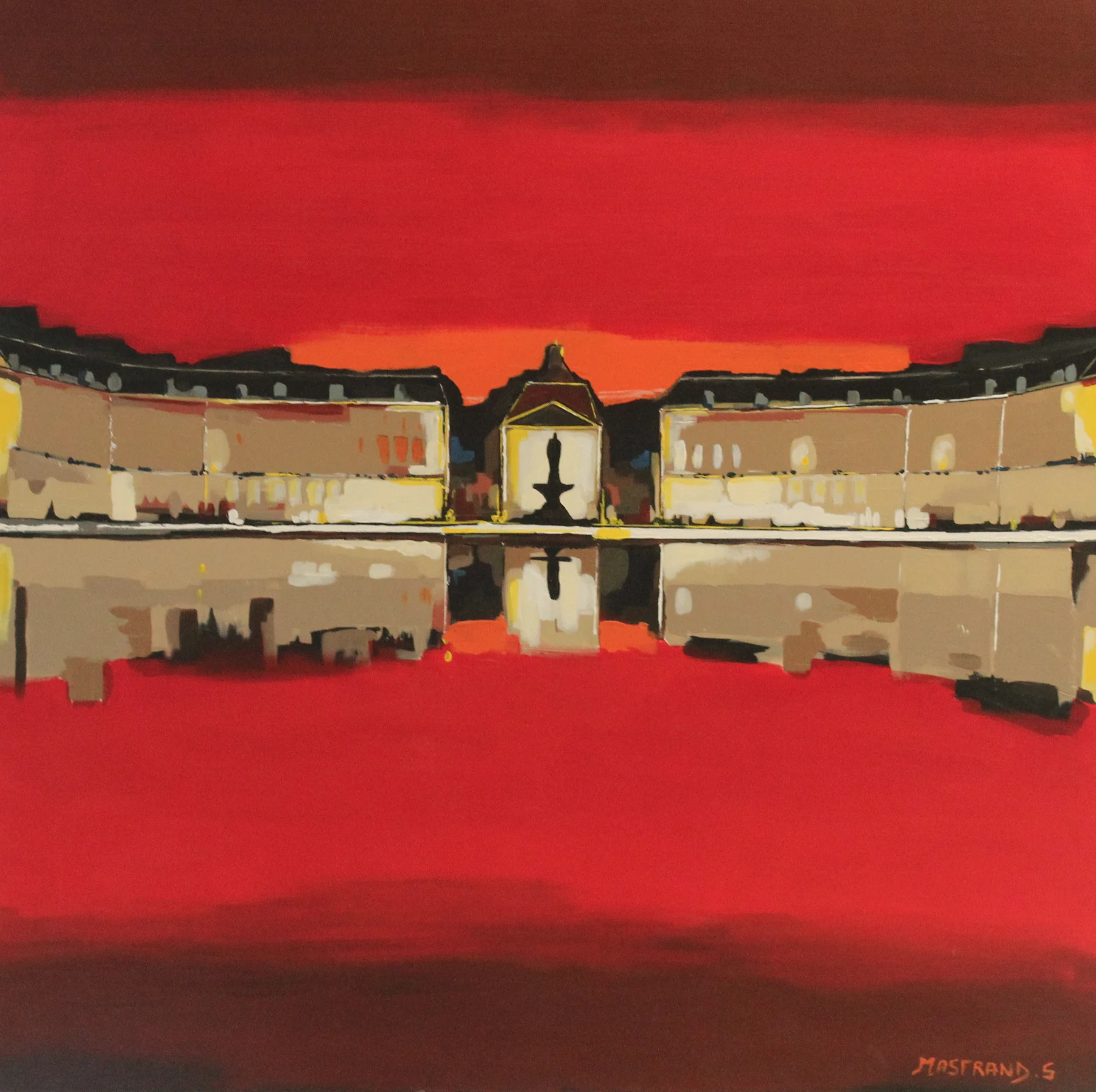 La place de la Bourse et son miroir d’eau